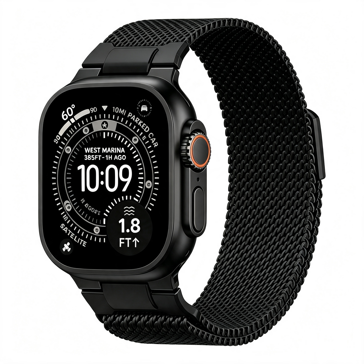 Mecha Milanese Loop Band For Apple Watch