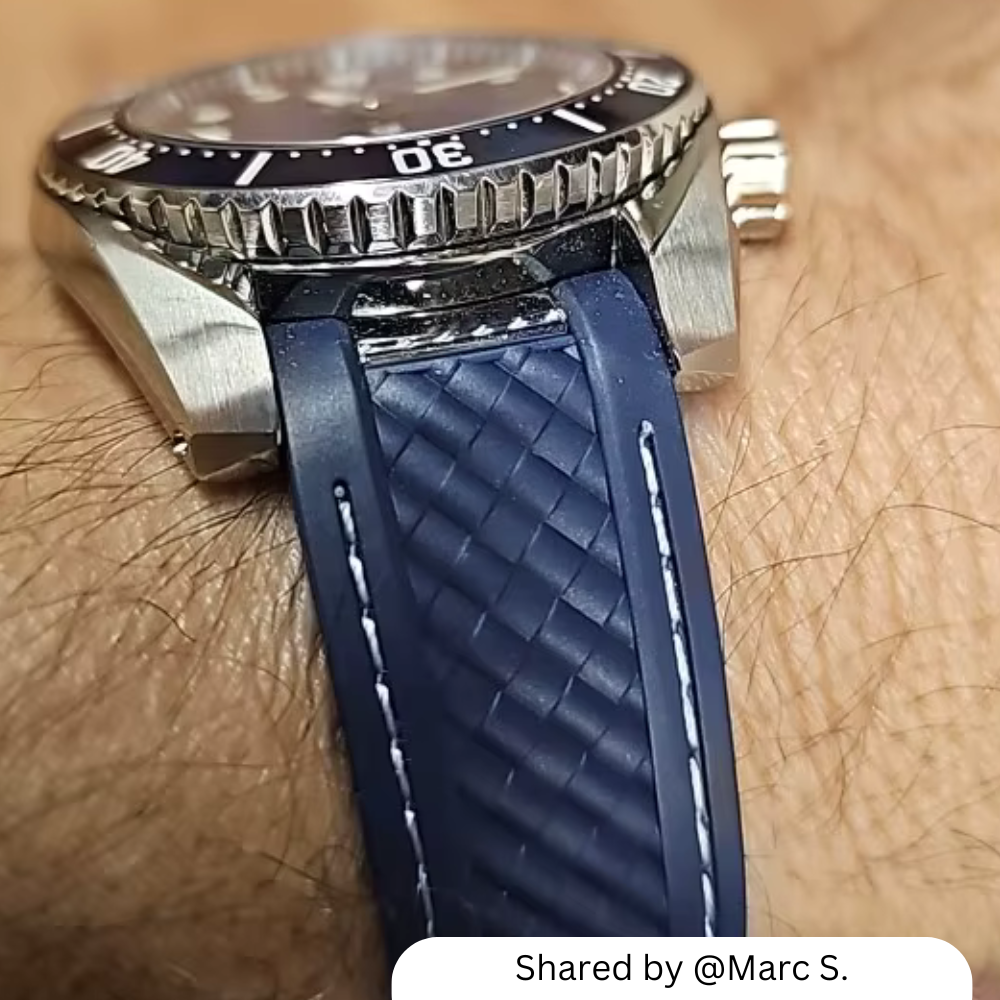 Rubber Silicone Strap for Omega Seamaster 150
