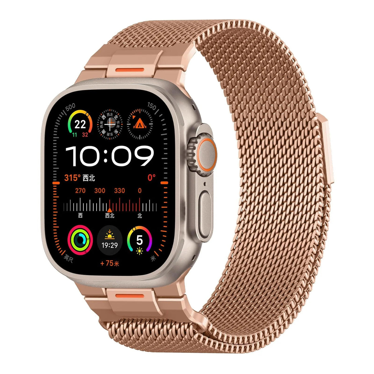 Mecha Milanese Loop Band For Apple Watch