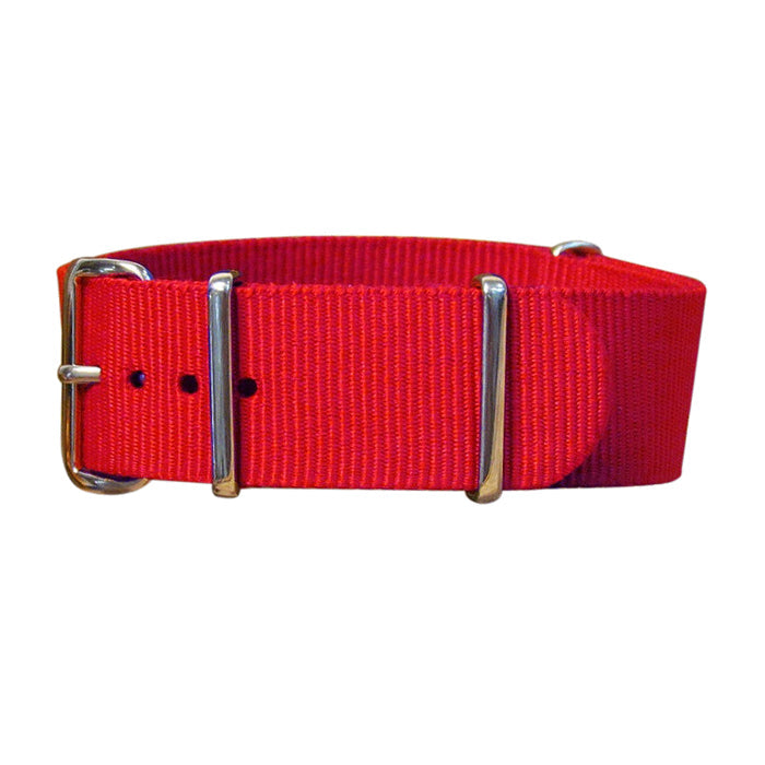 O-Negative Red | One-Piece | Nylon | Polished Hardware