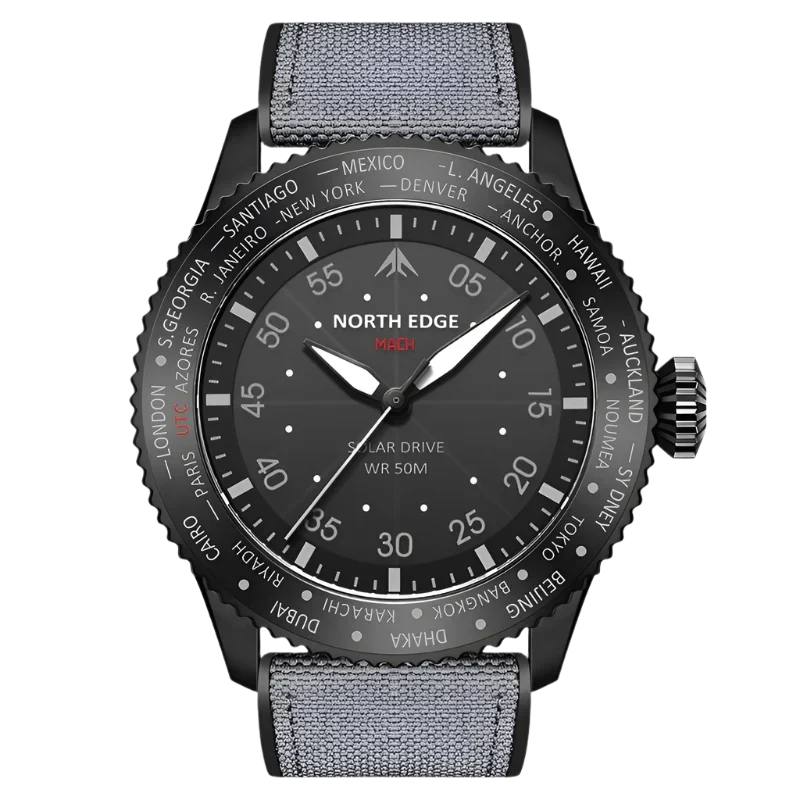 Mach Solar Powered Sports Watch – North Edge