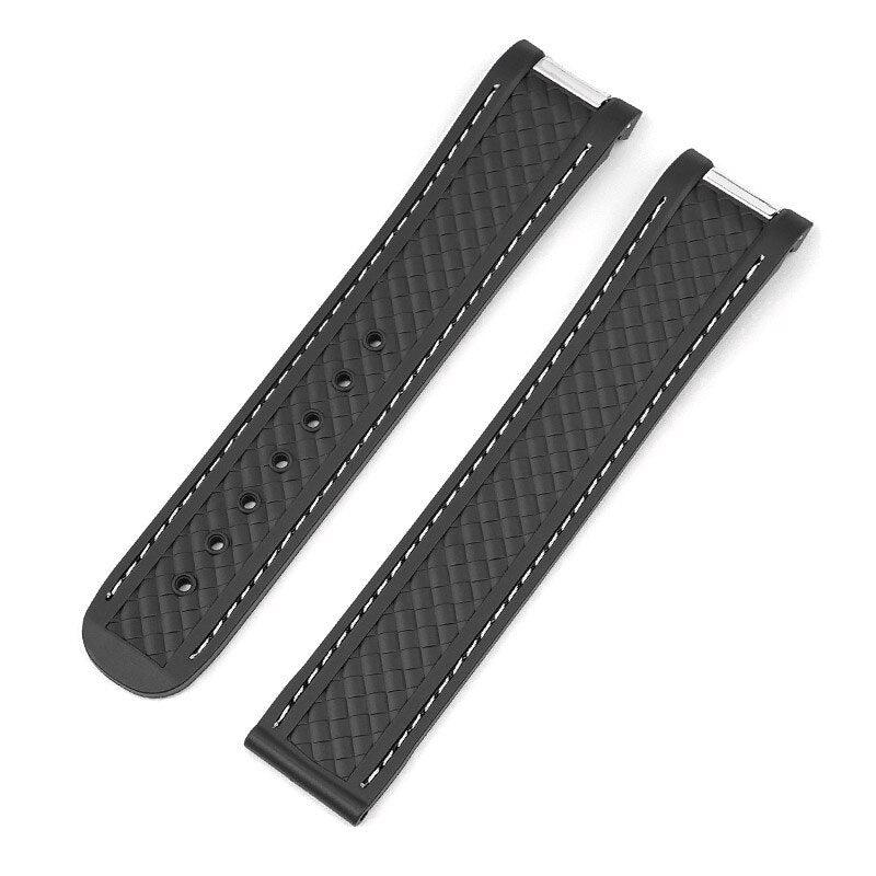 Rubber Silicone Strap for Omega Seamaster 150