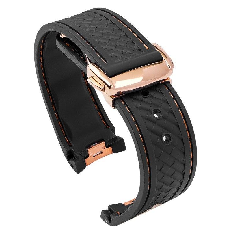 Rubber Silicone Strap for Omega Seamaster 150