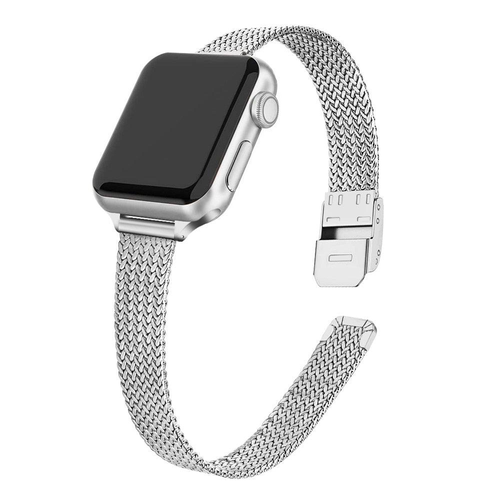 Slim Milanese Loop Strap for Apple Watch