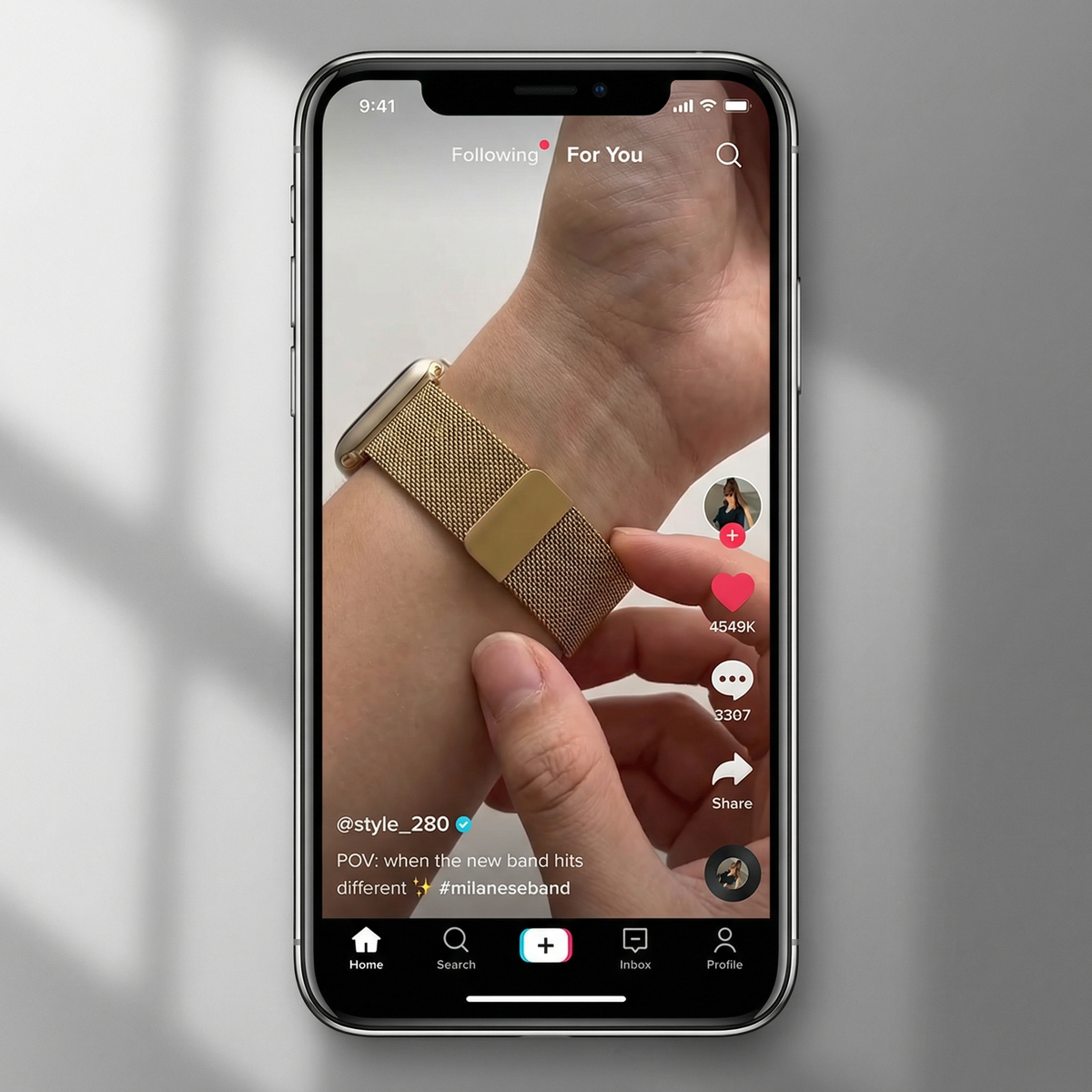 Milanese Magnetic Loop Strap with Quick Release