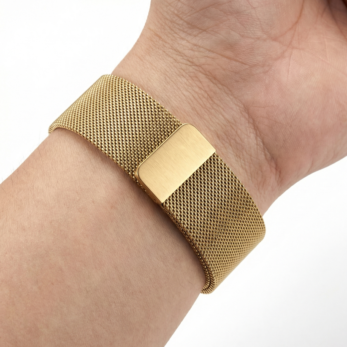 Milanese Magnetic Loop Strap with Quick Release